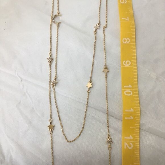 BP. Stars & Moon Layered Necklace (G1) - Picture 6 of 8